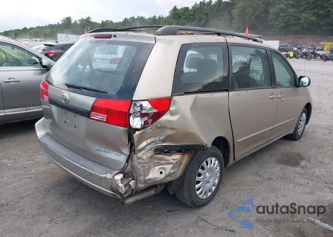 2004 Toyota Sienna Ce from USA, damaged, VIN 5TDZA23C04S103475